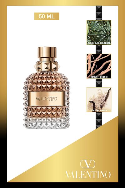Valentino Uomo Erkek Eau De Toilette 50 ml 3614272732230