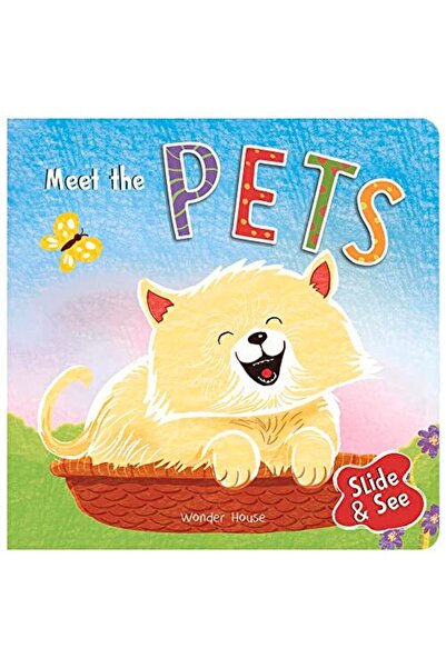 Wonder House Books انزلق وانظر - تعرف على الحيوانات الأليفة - كتاب لوحي مبتكر...