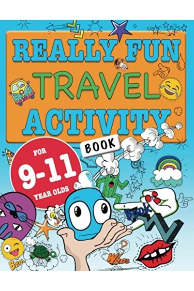 Bell & MacKenzie Publishing Really Fun Travel Activity Book For 9-11 Year Old...