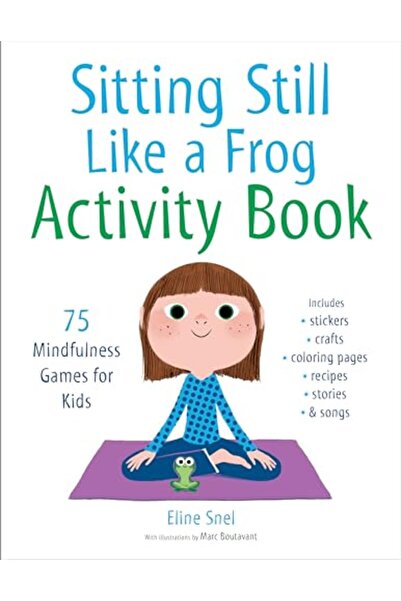 Shambhala كتاب أنشطة "الجلوس ساكنًا مثل الضفدع" 75 لعبة تأمل للأطفال