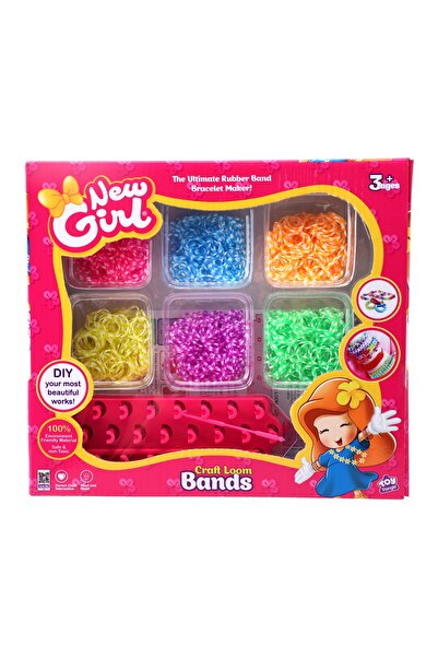 New Girl عصابات نول الحرف اليدوية للفتيات الجدد