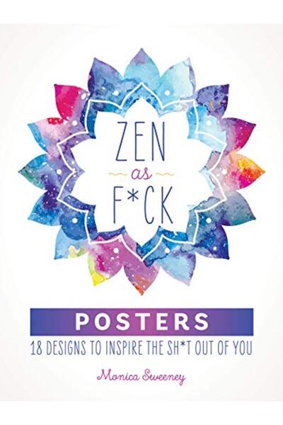 Castle Point Books ملصقات Zen As FCk