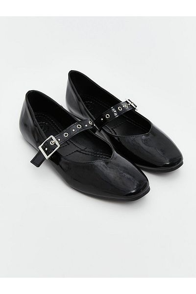 LC Waikiki Leather Look Women's Ballerinas