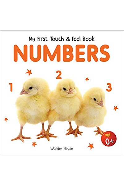 Wonder House Books كتابي الأول للمس والشعور - الأرقام: كتاب لوحي للمس والشعور...