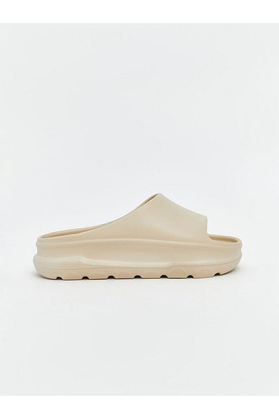 LC Waikiki Lcw Steps Beige Single Strap Women's Slippers
