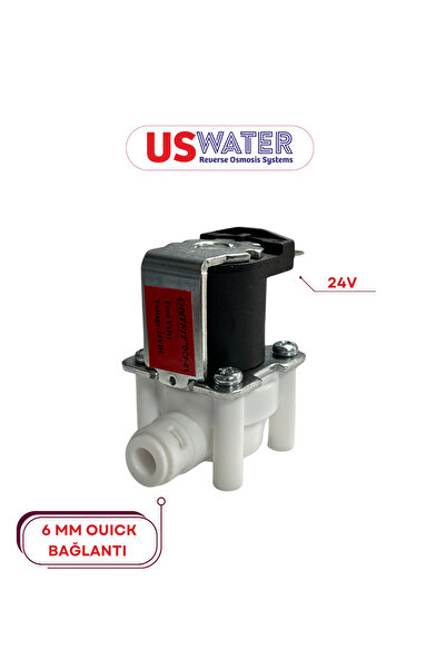 uswater 24 Volt 6mm Quick Bağlantılı Solenoid Valf