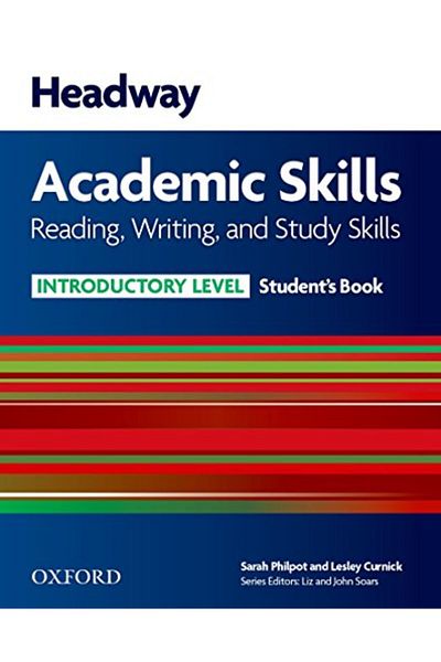 OXFORD UNIVERSITY PRESS كتاب مهارات القراءة والكتابة والدراسة التمهيدي للطلاب من هيدواي أكاديمي سكلز مع أوكسفورد