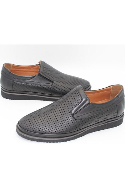 Hidayet Bărbați, neagră, piele naturală, ortopedică, confortabilă, ușoară, zilnică, Eva, mers, cu șireturi, pantofi casual pentru tată