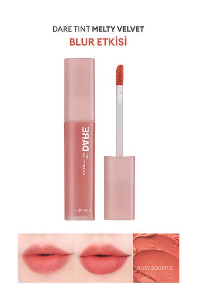 Missha Rosy Souffle - Long-Lasting Non-Smudging Velvet Finish Tint Dare Tint Melty Velvet