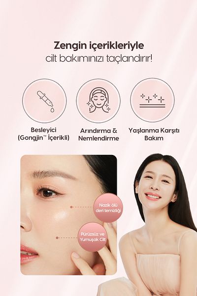 Missha Purifying, Moisturizing, Nourishing and Anti-Aging Massage Cream Chogongjin Massage Cream