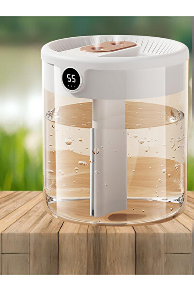 Smith Kapasiteli Gece Lambası Şeffaf Dijital Göstergeli Oda Hava Nemlendirici