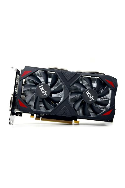 IZOLY بطاقة رسومات Rx580 8 جيجابايت 256 بت Gddr5 متوافقة