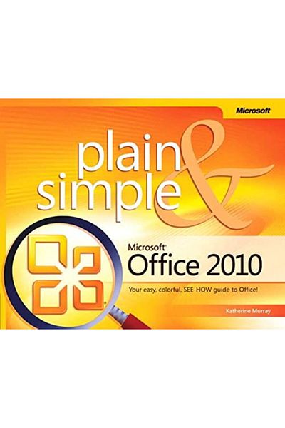 Pearson Microsoft Office 2010 Plain & Simple