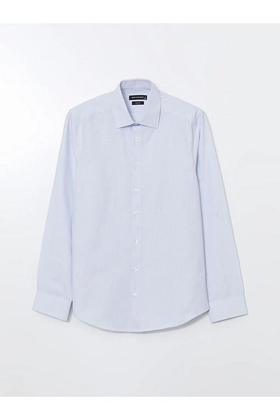 LC Waikiki Lcwaikiki Formal Blue Slim Fit Long Sleeve Men's Shirt