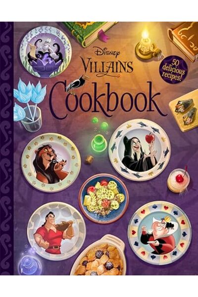 Disney Press كتاب طبخ أشرار ديزني