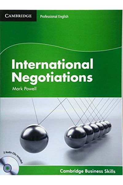 Cambridge International Negotiations Students Book With Audio Cds 2