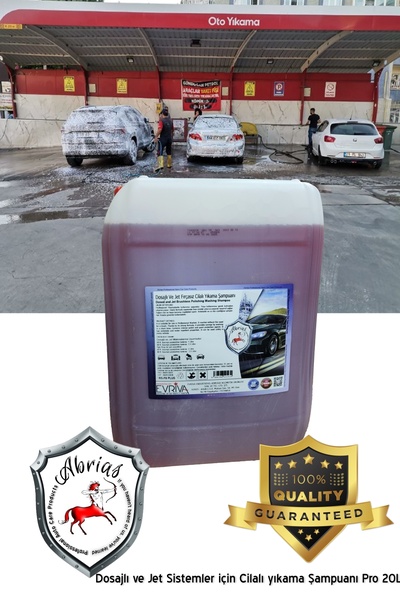 Abrias Dosajlı Ve Jet Sistemler için Cilalı Yıkama Şampuanı 20L
