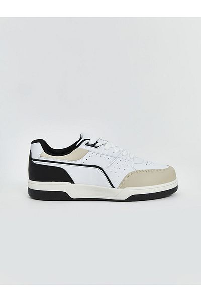 LC Waikiki Lcw Steps Beige Lace-Up Men's Sneakers