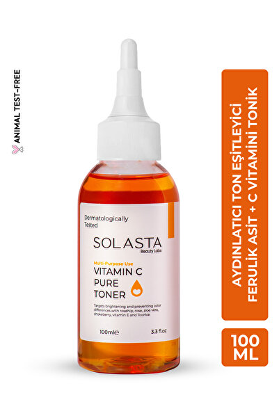 Solasta Aydınlatıcı Ve Yenileyici C Vitamini Tonik