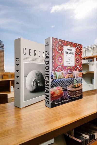 BayCazip Decorative Book Look Box Set of 2 Decorative Book Looking Box