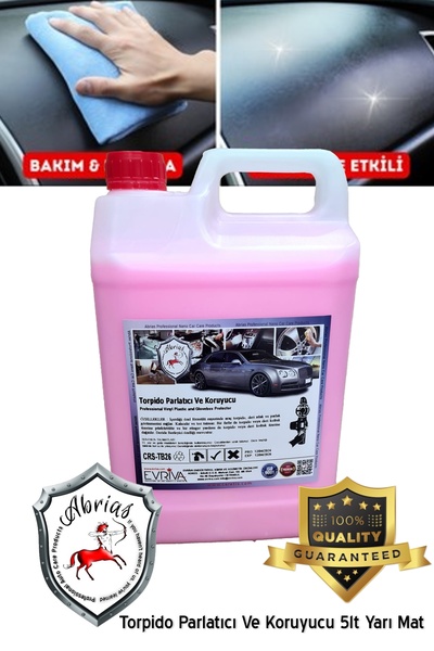 Abrias Torpido Parlatıcı Ve Koruyucu Mat Pembe 5lt