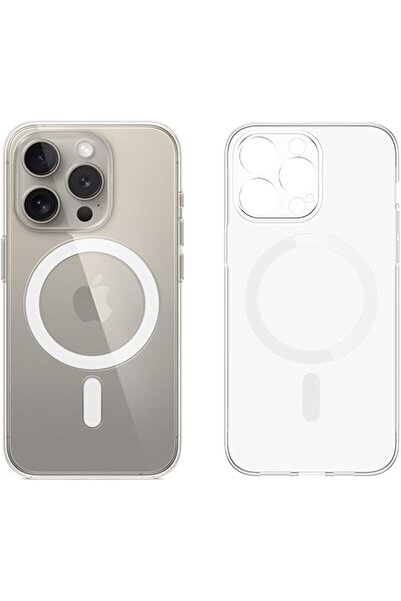 Baseus Lucent Series Magnetic Phone Case for iP 15 Pro Clear