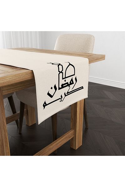 Filamente Ramadan Runner / Μοτίβο Ραμαζάνι / Αδιάβροχο - Πλενόμενο ύφασμα μυκητοκόλλητο 140x45
