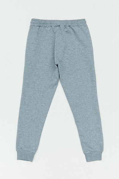 Fulla Moda Pantaloni de sport pentru băieți Jogger cu emblemă de buzunar cu talie elastică