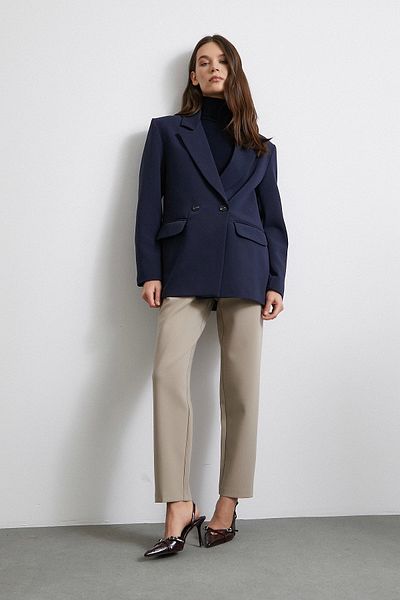 Never more Wide Leg Pants - High Waist Mink
