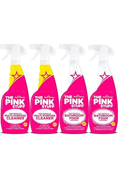 Stardrops - The Pink Stuff - بخاخ ورغوة متعدد الأغراض (2 بخاخ متعدد الأغراض، ...