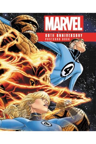 Marvel Comics كتاب بطاقات بريدية بمناسبة الذكرى الثمانين لـMarvel