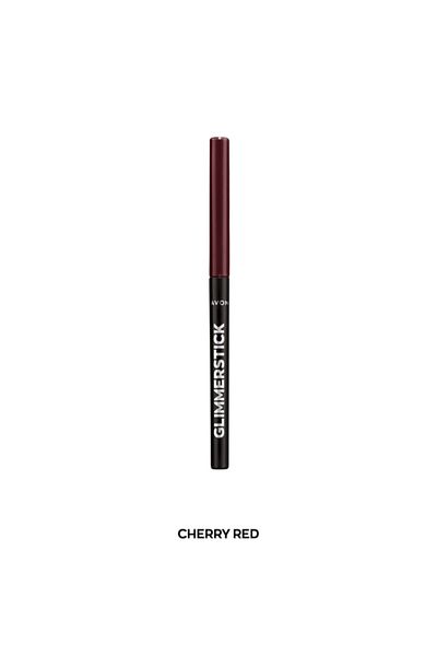 AVON Glimmerstick Retractable Eyeliner, Cherry Red