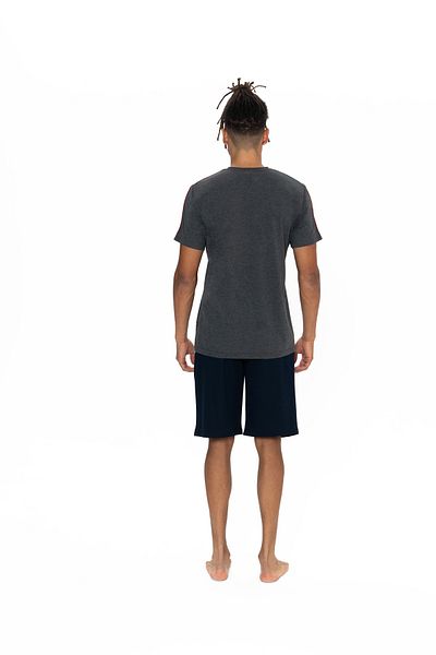 U.S. Polo Assn. Πόλο Ασν. Ανδρικό σετ πιτζάμα από βαμβακερό σορτς - ILC2.18O86U8A