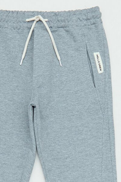 Fulla Moda Beli Lastikli Cebi Armalı Jogger Erkek Çocuk Eşofman Altı