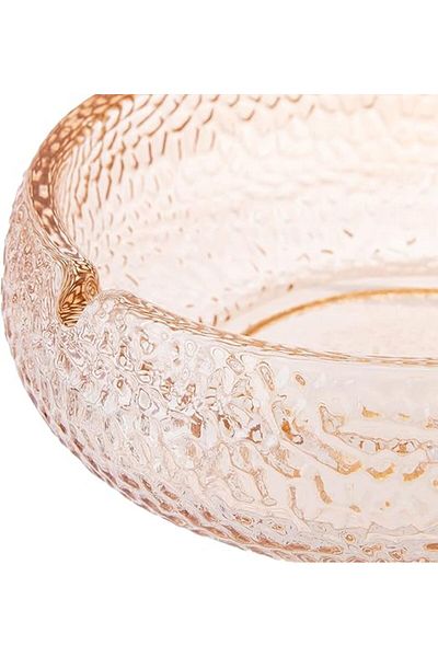 AKDC Glass Ashtray 14Cm X 14Cm X 5Cm Clear