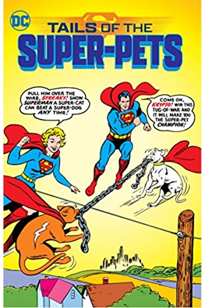 DC COMICS ذيول الحيوانات الأليفة الخارقة