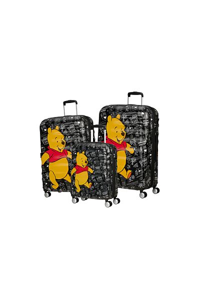 American Tourister DISNEY WAVEBREAKER   HARD SPINNER LUGGAGE   3 PCS SET CM WINNIE THE POOH