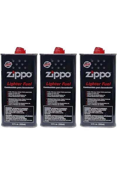 Zippo Lighter Fluid, 12-Ounces, 3-Pack
