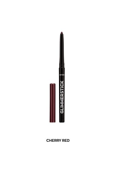 AVON Glimmerstick Retractable Eyeliner, Cherry Red