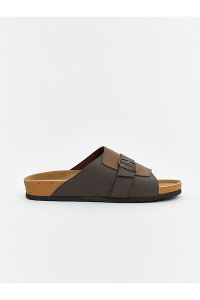 LC Waikiki Single Striped Men's Slippers