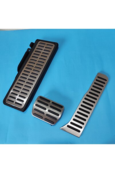 BoostZone Golf-jetta-leon- Pedal Seti - Uyumlu Otomatik Vites Pedal Seti Çelik Krom