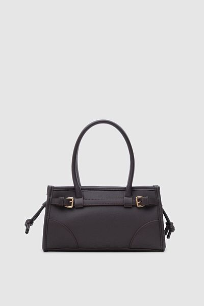 Shule Bags Τσάντα Maison Baguette Bitter Brown