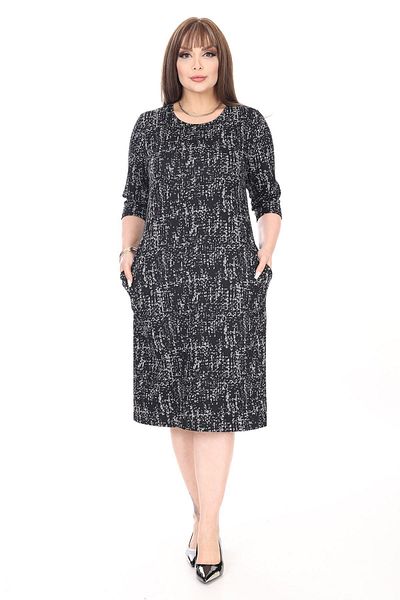 modayız Double Pocket Winter Plus Size Dress 29C-2641