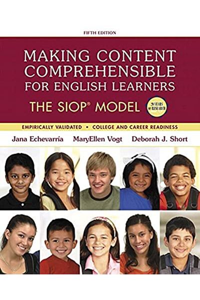 Pearson Making Content Comprehensible For English Learners The Siop Model