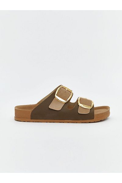 LC Waikiki Double Striped Women's Slippers