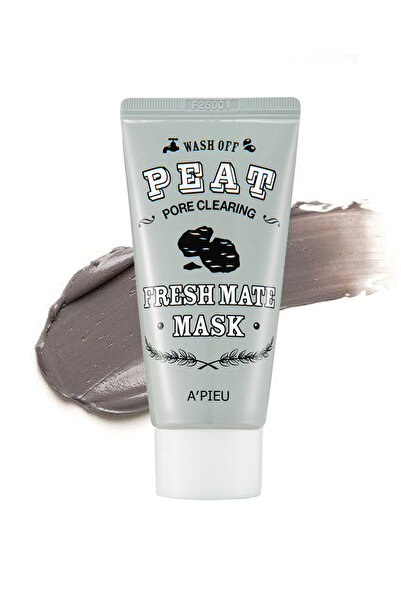 Missha Gözenek Temizleyici Kil ve Kömür Maskesi 50ml A'PIEU Fresh Mate Peat Mask (Pore Clearing)