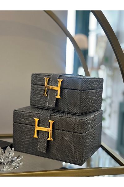 YUNUSOĞLU HOME Double Decorative Box