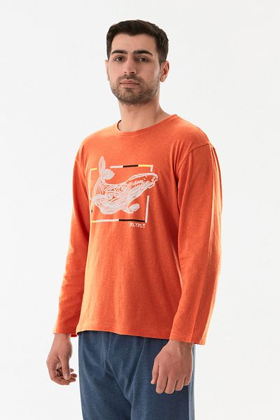 Fulla Moda Σετ πιτζάμες με στάμπα Shark