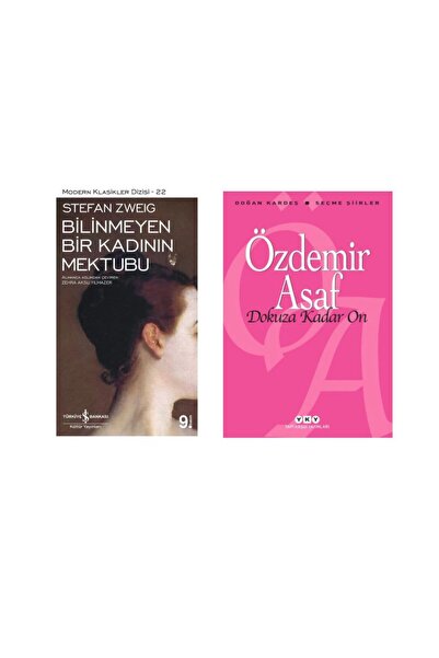 TÜRKİYE İŞ BANKASI KÜLTÜR YAYINLARI Bilinmeyen Bir Kadının Mektubu - Stefan Z...