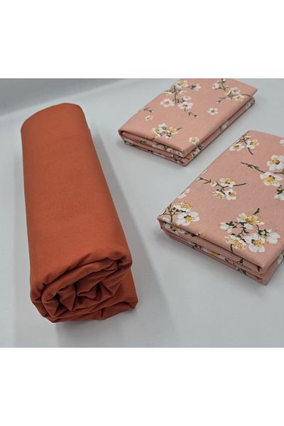 pınarhome collectıon الموسم الجديد - قطن عضوي 100%، رمل ناعم وشرفة مرنة + غطاء وسادة عمق الزاوية 28-30 سم